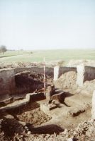 Chronicle of the Archaeological Excavations in Romania, 2001 Campaign. Report no. 2, Adâncata, Imaş.<br /> Sector T8-2003.<br /><a href='CronicaCAfotografii/2001/002/t2-central-demontare.JPG' target=_blank>Display the same picture in a new window</a>