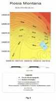 Chronicle of the Archaeological Excavations in Romania, 2001 Campaign. Report no. 182, Roşia Montană, Carpeni (Bisericuţă)<br /><a href='CronicaCAfotografii/2001/182/gauri-drum-roman-mnuai-02.jpg' target=_blank>Display the same picture in a new window</a>