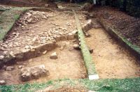 Chronicle of the Archaeological Excavations in Romania, 2001 Campaign. Report no. 182, Roşia Montană, Carpeni (Bisericuţă)<br /><a href='CronicaCAfotografii/2001/182/gauri-drum-roman-mnuai-03.jpg' target=_blank>Display the same picture in a new window</a>