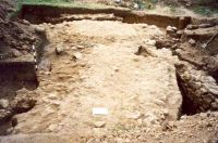 Chronicle of the Archaeological Excavations in Romania, 2001 Campaign. Report no. 182, Roşia Montană, Carpeni (Bisericuţă)<br /><a href='CronicaCAfotografii/2001/182/gauri-drum-roman-mnuai-16.jpg' target=_blank>Display the same picture in a new window</a>