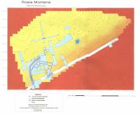 Chronicle of the Archaeological Excavations in Romania, 2001 Campaign. Report no. 182, Roşia Montană, Carpeni (Bisericuţă)<br /><a href='CronicaCAfotografii/2001/182/plan-topo-drum-roman.jpg' target=_blank>Display the same picture in a new window</a>