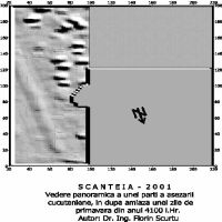 Cronica Cercetărilor Arheologice din România, Campania 2001. Raportul nr. 201, Scânteia, La Nuci (Dealul Bodeştilor).<br /> Sectorul Rezerve.<br /><a href='CronicaCAfotografii/2001/201/vedere-panoramica.jpg' target=_blank>Priveşte aceeaşi imagine într-o fereastră nouă</a>