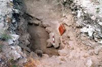 Chronicle of the Archaeological Excavations in Romania, 2002 Campaign. Report no. 109, Jurilovca, Insula Bisericuţa<br /><a href='CronicaCAfotografii/2002/109/argamum-insula-bisericuta-s1nord.jpg' target=_blank>Display the same picture in a new window</a>