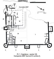 Cronica Cercetărilor Arheologice din România, Campania 2007. Raportul nr. 32, Capidava, Cetate.<br /> Sectorul 03-sector-VII.<br /><a href='CronicaCAfotografii/2007/032-CAPIDAVA-CT-4/03-sector-VII/pl-1-plan-general-conservare-2006.jpg' target=_blank>Priveşte aceeaşi imagine într-o fereastră nouă</a>. Titlu: 03-sector-VII