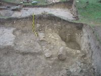 Cronica Cercetărilor Arheologice din România, Campania 2007. Raportul nr. 120, Pantelimon, Cetate<br /><a href='CronicaCAfotografii/2007/120-PANTELIMONU-DE-SUS-CT-Ulmetum-2/7-ulmetum-2007-absida-bazilicii-demantelata.JPG' target=_blank>Priveşte aceeaşi imagine într-o fereastră nouă</a>