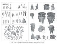 Chronicle of the Archaeological Excavations in Romania, 2008 Campaign. Report no. 17, Cheia, Vatra satului.<br /> Sector ILUSTRATIE-CHEIA-2017.<br /><a href='CronicaCAfotografii/2008/017/4-piese-de-silex-si-plastica.jpg' target=_blank>Display the same picture in a new window</a>