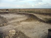 Cronica Cercetărilor Arheologice din România, Campania 2008. Raportul nr. 61, Pantelimon, Cetate<br /><a href='CronicaCAfotografii/2008/061/10-ulm-08-sector-sud-bazilica-strada-nava-de-n-nava-centrala.JPG' target=_blank>Priveşte aceeaşi imagine într-o fereastră nouă</a>