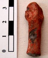 Cronica Cercetărilor Arheologice din România, Campania 2008. Raportul nr. 149, Fulgeriş, La Trei Cireşi (Dealul Fulgeriş).<br /> Sectorul Ilustratie.<br /><a href='CronicaCAfotografii/2008/149/fig8-3-fragmente-de-statueta-cu-gatul-lung.JPG' target=_blank>Priveşte aceeaşi imagine într-o fereastră nouă</a>