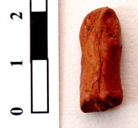 Cronica Cercetărilor Arheologice din România, Campania 2008. Raportul nr. 149, Fulgeriş, La Trei Cireşi (Dealul Fulgeriş).<br /> Sectorul Ilustratie.<br /><a href='CronicaCAfotografii/2008/149/fig8-4-fragmente-de-statueta-cu-gatul-lung.JPG' target=_blank>Priveşte aceeaşi imagine într-o fereastră nouă</a>