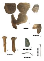 Cronica Cercetărilor Arheologice din România, Campania 2008. Raportul nr. 168, Negrileşti, Şcoala Generală (La Punte, Pin, Curtea Şcolii).<br /> Sectorul plansa-IMDA.<br /><a href='CronicaCAfotografii/2008/168/pl-8.JPG' target=_blank>Priveşte aceeaşi imagine într-o fereastră nouă</a>