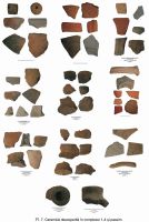 Cronica Cercetărilor Arheologice din România, Campania 2008. Raportul nr. 179, Râfov, Autostrada Bucureşti-Braşov, km. 53+000-53+600<br /><a href='CronicaCAfotografii/2008/179/7-ceramica-complexele-1-4.jpg' target=_blank>Priveşte aceeaşi imagine într-o fereastră nouă</a>