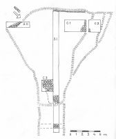 Cronica Cercetărilor Arheologice din România, Campania 2008. Raportul nr. 194, Tălmăcel, La Turn (La Cetate)<br /><a href='CronicaCAfotografii/2008/194/pl-ii-planul-fortificatiei.jpg' target=_blank>Priveşte aceeaşi imagine într-o fereastră nouă</a>