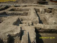 Chronicle of the Archaeological Excavations in Romania, 2009 Campaign. Report no. 121, Focşani, Grădina Publică<br /><a href='CronicaCAfotografii/2009/preventive/121/FOCSANI-VN-Piata-Unirii09.JPG' target=_blank>Display the same picture in a new window</a>