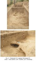 Chronicle of the Archaeological Excavations in Romania, 2009 Campaign. Report no. 15, Cheia, Vatra satului.<br /> Sector ILUSTRATIE-CHEIA-2017.<br /><a href='CronicaCAfotografii/2009/sistematice/015/4-SectiuneaSH-asezare-Hamangia-III.jpg' target=_blank>Display the same picture in a new window</a>