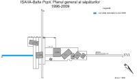 Cronica Cercetărilor Arheologice din România, Campania 2009. Raportul nr. 32, Isaiia, Balta Popii<br /><a href='CronicaCAfotografii/2009/sistematice/032/1-Planul-general-al-sapaturilor-Isaiia-Balta-Popii-1996-2009.jpg' target=_blank>Priveşte aceeaşi imagine într-o fereastră nouă</a>