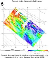 Cronica Cercetărilor Arheologice din România, Campania 2009. Raportul nr. 32, Isaiia, Balta Popii<br /><a href='CronicaCAfotografii/2009/sistematice/032/6-rezultate-scanarea-magnetometrica.jpg' target=_blank>Priveşte aceeaşi imagine într-o fereastră nouă</a>