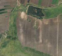 Cronica Cercetărilor Arheologice din România, Campania 2009. Raportul nr. 69, Scânteia, La Nuci (Dealul Bodeştilor).<br /> Sectorul Rezerve.<br /><a href='CronicaCAfotografii/2009/sistematice/069/scanteia-1-fotografia-aeriana-a-zonei.jpg' target=_blank>Priveşte aceeaşi imagine într-o fereastră nouă</a>