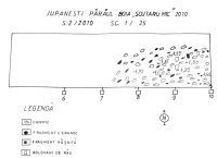 Chronicle of the Archaeological Excavations in Romania, 2010 Campaign. Report no. 117, Pârâu Boia, Scutarul Mic<br /><a href='CronicaCAfotografii/2010/117/80640-01-Parau-Boia-GJ-07.JPG' target=_blank>Display the same picture in a new window</a>