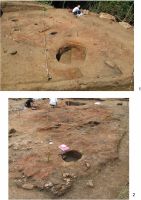 Cronica Cercetărilor Arheologice din România, Campania 2011. Raportul nr. 40, Mălăeştii De Jos, La Mornel<br /><a href='CronicaCAfotografii/2011/040/plansa-1-locuinta-6-imagini-din-timpul-cercetarilor.jpg' target=_blank>Priveşte aceeaşi imagine într-o fereastră nouă</a>