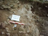 Chronicle of the Archaeological Excavations in Romania, 2011 Campaign. Report no. 45, Murighiol, La Cetate (Bataraia).<br /> Sector SECTOR-TURNUL-11.<br /><a href='CronicaCAfotografii/2011/045/SECTOR-TURNUL-11/figura-4-s1-carou-8-emplecton.jpg' target=_blank>Display the same picture in a new window</a>. Title: SECTOR-TURNUL-11