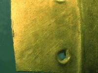 Cronica Cercetărilor Arheologice din România, Campania 2011. Raportul nr. 55, Petreştii De Jos, Dealul lui Horna<br /><a href='CronicaCAfotografii/2011/055/fig-4-chei-detaliu-perforareaur.jpg' target=_blank>Priveşte aceeaşi imagine într-o fereastră nouă</a>