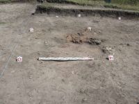 Cronica Cercetărilor Arheologice din România, Campania 2011. Raportul nr. 91, Vitanesti, La Măgurice (Teleor 007)<br /><a href='CronicaCAfotografii/2011/091/l-17-in-curs-de-cercetare.jpg' target=_blank>Priveşte aceeaşi imagine într-o fereastră nouă</a>