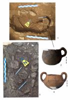 Cronica Cercetărilor Arheologice din România, Campania 2011. Raportul nr. 106, Câmpina, Casa Parohială<br /><a href='CronicaCAfotografii/2011/106/plansa-2-mormantul-37-mormantul-36-vas-din-m37-vas-din-m53.jpg' target=_blank>Priveşte aceeaşi imagine într-o fereastră nouă</a>