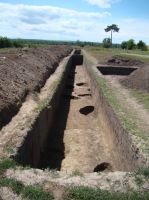 Cronica Cercetărilor Arheologice din România, Campania 2011. Raportul nr. 132, Negrileşti, Şcoala Generală (La Punte, Pin, Curtea Şcolii).<br /> Sectorul plansa-IMDA.<br /><a href='CronicaCAfotografii/2011/132/4-1.JPG' target=_blank>Priveşte aceeaşi imagine într-o fereastră nouă</a>