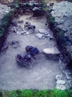Chronicle of the Archaeological Excavations in Romania, 2014 Campaign. Report no. 2, Adamclisi, Cetate<br /><a href='CronicaCAfotografii/2014/002-Adamclisi-SectorB/fig-11-sg13-in-timpul-cercetarii.JPG' target=_blank>Display the same picture in a new window</a>