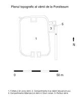 Cronica Cercetărilor Arheologice din România, Campania 2014. Raportul nr. 64, Jac, Pomăt<br /><a href='CronicaCAfotografii/2014/064-Porolissum/plan-topo.jpg' target=_blank>Priveşte aceeaşi imagine într-o fereastră nouă</a>