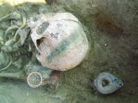 Cronica Cercetărilor Arheologice din România, Campania 2014. Raportul nr. 85, Pantelimon, Cetate<br /><a href='CronicaCAfotografii/2014/085-Pantelimonul-de-Sus-Ulmetum/sector-sud-m17-detaliu.JPG' target=_blank>Priveşte aceeaşi imagine într-o fereastră nouă</a>