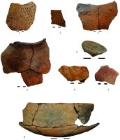 Cronica Cercetărilor Arheologice din România, Campania 2014. Raportul nr. 128, Negrileşti, Şcoala Generală (La Punte, Pin, Curtea Şcolii).<br /> Sectorul 2-Industria-materiilor-dure-animale.<br /><a href='CronicaCAfotografii/2014/128-Negrilesti/plansa-24-neolitic.jpg' target=_blank>Priveşte aceeaşi imagine într-o fereastră nouă</a>