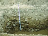 Cronica Cercetărilor Arheologice din România, Campania 2015. Raportul nr. 36, Pantelimon, Cetate<br /><a href='CronicaCAfotografii/2015/036-Pantelimon-Ulmetum/2-ulm-15-bazilica-fossa-ovala-n2.JPG' target=_blank>Priveşte aceeaşi imagine într-o fereastră nouă</a>