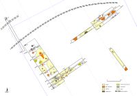 Cronica Cercetărilor Arheologice din România, Campania 2015. Raportul nr. 135, Fulgeriş, La Trei Cireşi (Dealul Fulgeriş).<br /> Sectorul Ilustratie.<br /><a href='CronicaCAfotografii/2015/135-Fulgeris/fig-2-plan-detaliu-sapaturi-2015-a.jpg' target=_blank>Priveşte aceeaşi imagine într-o fereastră nouă</a>
