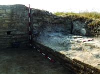 Chronicle of the Archaeological Excavations in Romania, 2016 Campaign. Report no. 51, Murighiol, La Cetate (Bataraia).<br /> Sector Murghiol-jud-Tulcea-Halmyris-LaCetate.<br /><a href='CronicaCAfotografii/2016/051-Murighiol-TL-Punct-Halmyris-La-Cetate/Murghiol-jud-Tulcea-Halmyris-LaCetate/fig-2-aspecte-de-sapatura.jpg' target=_blank>Display the same picture in a new window</a>. Title: Murghiol-jud-Tulcea-Halmyris-LaCetate