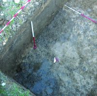 Chronicle of the Archaeological Excavations in Romania, 2016 Campaign. Report no. 112, Ovidiu, Faleză<br /><a href='CronicaCAfotografii/2016/112-Ovidiu-CT-Punct-lot-4-lot-8/fig-8-ovidiu-2015-zaramella-conturare-gropi-elenistice-c1-c2.JPG' target=_blank>Display the same picture in a new window</a>