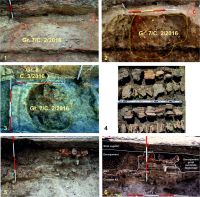 Cronica Cercetărilor Arheologice din România, Campania 2016. Raportul nr. 128, Dumbrăveni, Sălişte<br /><a href='CronicaCAfotografii/2016/128-Costesti-IS-Punct-Cier-Langa-Scoala/fig-3-costesti-complexe.jpg' target=_blank>Priveşte aceeaşi imagine într-o fereastră nouă</a>