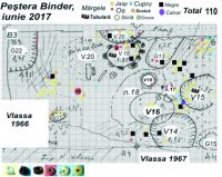 Chronicle of the Archaeological Excavations in Romania, 2017 Campaign. Report no. 49, Cheia, Peşterile Balica Mare, Pitică, Feciorilor, Ascunsă, Binder, Ungurească,Balica Mică, Morarilor, Călăştur, La Cuptor<br /><a href='CronicaCAfotografii/2017/01-Cercetari-sistematice/049-PetrestiideJos-CheileTurzii-Jud-Cluj/fig-2-binder-complexe-materiale.jpg' target=_blank>Display the same picture in a new window</a>