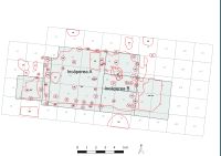 Cronica Cercetărilor Arheologice din România, Campania 2017. Raportul nr. 58, Scânteia, La Nuci (Dealul Bodeştilor).<br /> Sectorul Rezerve.<br /><a href='CronicaCAfotografii/2017/01-Cercetari-sistematice/058-Scanteia-jud-Iasi/fig-11-scanteia-2017-plan-gropi.jpg' target=_blank>Priveşte aceeaşi imagine într-o fereastră nouă</a>