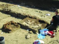 Cronica Cercetărilor Arheologice din România, Campania 2017. Raportul nr. 58, Scânteia, La Nuci (Dealul Bodeştilor).<br /> Sectorul Rezerve.<br /><a href='CronicaCAfotografii/2017/01-Cercetari-sistematice/058-Scanteia-jud-Iasi/fig-9-scanteia-vatra-de-v-incaperea-a.jpg' target=_blank>Priveşte aceeaşi imagine într-o fereastră nouă</a>