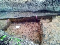 Cronica Cercetărilor Arheologice din România, Campania 2017. Raportul nr. 81, Constanţa, Cartier Medeea<br /><a href='CronicaCAfotografii/2017/02-Cercetari-preventive/081-4-CT-str-Industriala-nr-6-lot-1/10-c42-sant-sectionare.jpg' target=_blank>Priveşte aceeaşi imagine într-o fereastră nouă</a>