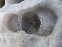 Cronica Cercetărilor Arheologice din România, Campania 2017. Raportul nr. 214, Pantelimon, Cetate<br /><a href='CronicaCAfotografii/2017/rest-sapaturi-nepublicate/214-Pantelimonu-de-Sus-Constanta-Basilica/4-sud-groapa-n1-taie-gropi-n4.JPG' target=_blank>Priveşte aceeaşi imagine într-o fereastră nouă</a>