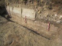 Cronica Cercetărilor Arheologice din România, Campania 2017. Raportul nr. 215, Pantelimon, Cetate<br /><a href='CronicaCAfotografii/2017/rest-sapaturi-nepublicate/215-Pantelimonu-de-Sus-Constanta-Sud-Vest/suprafata-a-segmentul-nordic-plinta-la-vedere-a-incintei.JPG' target=_blank>Priveşte aceeaşi imagine într-o fereastră nouă</a>