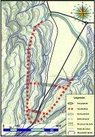 Cronica Cercetărilor Arheologice din România, Campania 2017. Raportul nr. 221, Poiana Mănăstirii, Între Şanţuri<br /><a href='CronicaCAfotografii/2017/rest-sapaturi-nepublicate/221-Tibana-Iasi/fig-3-planul-cetatii.jpg' target=_blank>Priveşte aceeaşi imagine într-o fereastră nouă</a>