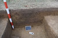 Cronica Cercetărilor Arheologice din România, Campania 2018. Raportul nr. 22, Fulgeriş, La Trei Cireşi (Dealul Fulgeriş).<br /> Sectorul Ilustratie.<br /><a href='CronicaCAfotografii/2018/1-sistematice/022-Fulgeris-BC-s/Ilustratie/fig-7-b-aspect-din-timpul-cercetarii-gr-58.JPG' target=_blank>Priveşte aceeaşi imagine într-o fereastră nouă</a>. Titlu: Ilustratie