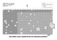 Cronica Cercetărilor Arheologice din România, Campania 2018. Raportul nr. 91, Vânători, La Jorică (La Jolică/ Jurică)<br /><a href='CronicaCAfotografii/2018/1-sistematice/091-Vanatori-la-jolica-GL-s/anexa-4-vanatori-2017-2018-zona1-plan-general.jpg' target=_blank>Priveşte aceeaşi imagine într-o fereastră nouă</a>