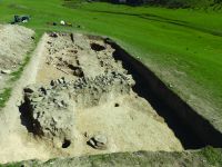 Cronica Cercetărilor Arheologice din România, Campania 2019. Raportul nr. 55, Pantelimon, Cetate<br /><a href='CronicaCAfotografii/2019/01-sistematice/055-pantelimonul-de-sus-ct-ulmetum-s/9-diagnostic-extramuros-s-i-ii-vedere-catre-e.JPG' target=_blank>Priveşte aceeaşi imagine într-o fereastră nouă</a>