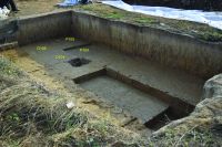 Cronica Cercetărilor Arheologice din România, Campania 2019. Raportul nr. 63, Româneşti, Dumbraviţa I<br /><a href='CronicaCAfotografii/2019/01-sistematice/063-romanesti-tm-dumbravita-p/fig-1-romanesti-sapatura.JPG' target=_blank>Priveşte aceeaşi imagine într-o fereastră nouă</a>