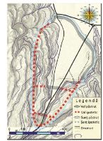 Cronica Cercetărilor Arheologice din România, Campania 2017. Raportul nr. 221, Poiana Mănăstirii, Între Şanţuri<br /><a href='CronicaCAfotografii/2017/rest-sapaturi-nepublicate/221-Tibana-Iasi/fig-6-profil-estic-sc2-val-tibana-new.jpg' target=_blank>Priveşte aceeaşi imagine într-o fereastră nouă</a>, Poiana Mănăstirii, Între Şanţuri<br /><a href='https://ran.cimec.ro/RANatasamente/i1/E830FD1295F54D18986C910FB1049EC5.jpg' target=_blank>Priveşte aceeaşi imagine într-o fereastră nouă</a>. Autor: Berzovan, Alexandru. Titlu: Planul cetății de la Poiana Mănăstirii. Sursa: Berzovan, Al., Cetăţi din Epoca Fierului în zona nordică a Podişului Central Moldovenesc (sec. V-III î.Hr.), Acta Musei Tutovensis XV, 2019, pl. 4. 1.