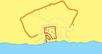 , Drobeta-Turnu Severin<br /><a href='https://ran.cimec.ro/RANatasamente/i1/858816B2A19643ECB0E607DF6CA18ECE.jpg' target=_blank>Priveşte aceeaşi imagine într-o fereastră nouă</a>. Autor: Luigi Marigli. Titlu: Planul orașului roman Drobeta. Sursa: Cristian Găzdac, Agnes Alfoldy Găzdac, Marin Neagoe, Oana Neagoe, Drobeta. The neved abandoned city of Roman Dacia, Mega Publishing House, Cluj-Napoca, 2015, p. 46, harta 6